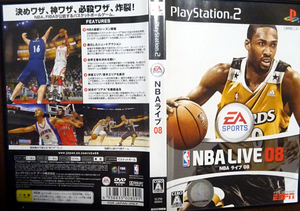 PS2 NBAライブ08／ 動作品 まとめ取引 取り置き 同梱可