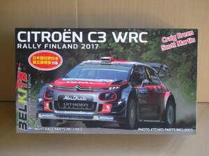 プラッツ ベルキット 1/24 シトロエン C3 WRC 2017 フィンランドラリー(グラベル仕様) プラモデル BEL018