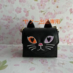 未使用　サマンサベガ　ミニバッグ　チャーム　黒猫　ハロウィン　ねこちゃん　ブラック