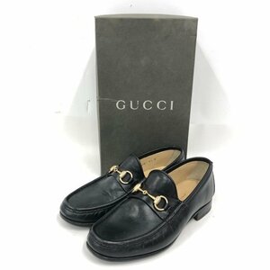 GUCCI グッチ ホースビット ローファー サイズ6 1/2 箱付き【CKARC033】