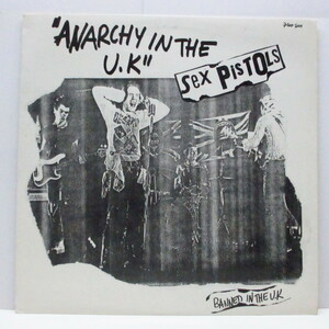 SEX PISTOLS-Anarchy In The U.K. (France オリジナル 12/初回「G」プライスコ