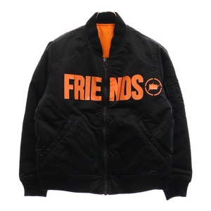 VLONE ヴィーロン ×FRAGMENT BOMBER JACKET フラグメント ボンバージャケット リバーシブル MA-1 アウター PKL-3751-A