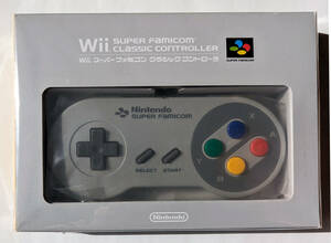 Wii 任天堂 スーパーファミコン クラシックコントローラ「クラブニンテンドー」★ CLUB NINTENDO WII CLASSIC CONTROLLER SNES SFC