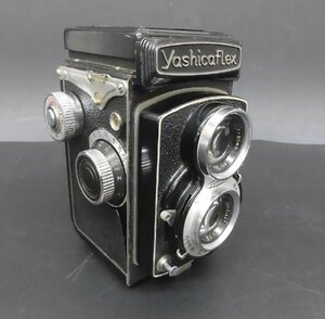 [ZEROnet]Σレトロ　ヤシカ/YASHICA　2眼カメラ　YASHICA FLEX　シャッター　タイマー動作しました　ジャンク扱いΣK69-13　