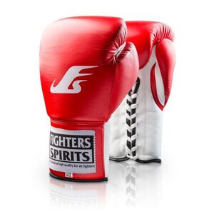 〔ファイターズスピリッツ〕FIGHTERS SPIRITS試合用ボクシンググローブ 8oz レッド B級品