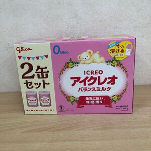 未開封品 アイクレオ バランスミルク 0カ月から 大缶 800gx2缶セット 賞味期限2026年1月 赤ちゃんミルク・粉ミルク