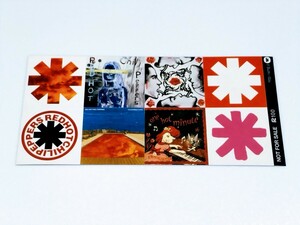 ■RED HOT CHILI PEPPERS レッド ホット チリ ペッパーズ■レッチリ■ステッカー シール 2枚セット