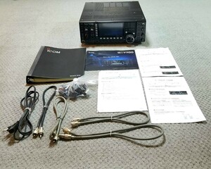 ICOM アイコム IC-7700 HF/50MHz トランシーバー 昨年6月まで使用! 写真2枚目通電確認済み! 出品者知識ないため、念の為ジャンク扱い! 無線