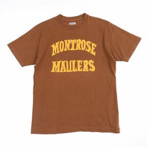 DUBBLE WORKS ダブルワークス Tシャツ ブラウン Size S #27326 送料360円 アメカジ ウエアハウス Tee