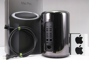 【 美品 | 動作保証 】 Apple Mac Pro Late 2013 【 Xeon E5 3.5GHz 6コア | 64GB | SSD 1TB | デュアル D700 】