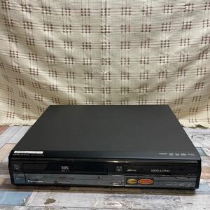 Panasonic パナソニック VHS HDD DVD レコーダー DMR-XW41V 2007年 【通電ジャンク品】