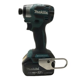 makita マキタ 充電式インパクトドライバ TD173D 純正バッテリ BL1860B 付属 稼働品 【中古品】 22405K234