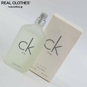 Calvin Klein/カルバンクライン CK one/シーケーワン EDT 100ml /000