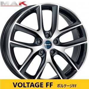 ブラックミラー TESLA MODEL 3 パフォーマンス装着可 新品冬4本 阿部商会 MAK 8.5J 18in IS40 114.3 ピレリ スタッドレス 235/45R18