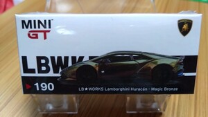 1/64 MINI GT LB★Works ランボルギーニ ウラカン マジック ブロンズ　Lamborghini Huracan MGT00190L 左ハンドル　リバティーウォーク　