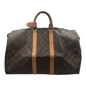 1円〜□ LOUIS VUITTON ルイヴィトン モノグラム キーポル45 M41428 旅行用ボストンバッグ