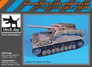 ブラックドッグ T35248 1/35 Sd.Kfz 162 フンメル アクセサリーセット (ドラゴン用））