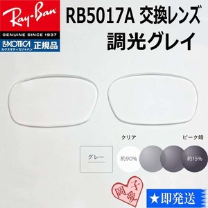 ■RB5017A用交換レンズ■レイバン サングラス　調光グレイ