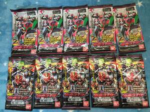 仮面ライダー　トレーディングカードゲーム　ARカードダス　TCG　集結仮面ライダー　第6弾　新品　10パック　BANDAI　