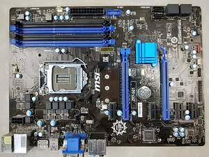 【中古パーツ】BIOS確認のみ、MSI Z97-S01 マザーボード ＩＯパネル付 LGA1150 ■MB2369