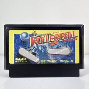 ★何点でも送料１８５円★ ローラーボール ROLLER BALL ファミコン ハ7レ即発送 FC 動作確認済み ソフト