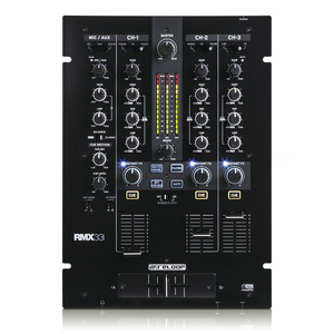 送料無料 2023年新品購入美品 Reloop RMX-33i 3+1チャンネル デジタルDJミキサー iPhone/iPad接続可 Innofader対応 (検索用 パイオニア DJM