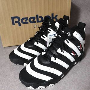 【未使用】 リーボック Reebok 4-ZE056 箱付き BIG HURT ブラック ホワイト 28.5cm メンズ