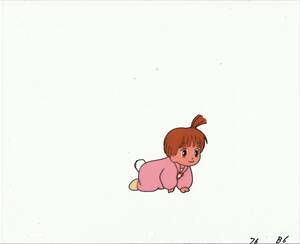 ママは小学四年生　２枚組セル画T060