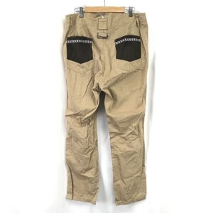 PPFM/ピーピーエフエム☆コットンパンツ【W86cm/メンズL程度/股下72cm/beige/ベージュ】チノパン/ズボン/Pants/Trouser◇cBH871