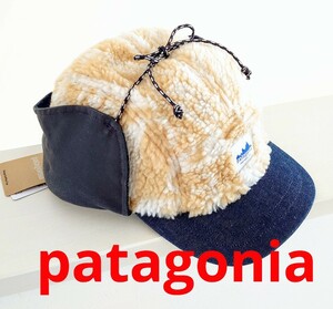 新品タグ付★patagonia パタゴニア レンジイヤーフラップキャップ ボア パイロット フライト キャップ アウトドア 帽子 国内正規品 