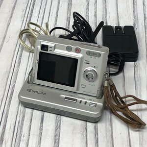 m001 Z2(60) カシオ エクシリム EX-Z40 コンパクトデジタルカメラ シルバー クレードル バッテリー CASIO EXILIM コンデジ