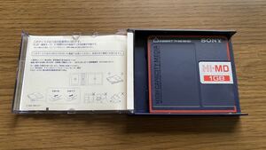 SONY HI-MD 1GB ソニー 当時物 レア 廃盤 mini disc ミニディスク レトロ minidisc MD ディスク 完品 貴重 上位規格 ストレージ メディア