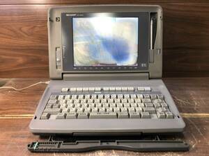 Jさ1009　SHARP シャープ WD-M500 Shoin 書院 ワープロ 画面焼け