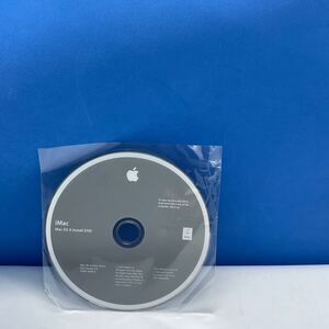 ◎(1109-7) iMac Mac OS x Install DVD