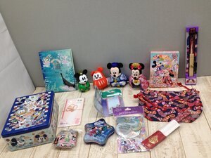 ◇ディズニー 《大量セット》《未開封品あり》和物グッズ 15点 ミッキー ミニー ぬいぐるみ だるま 巾着ほか 5X33 【80】