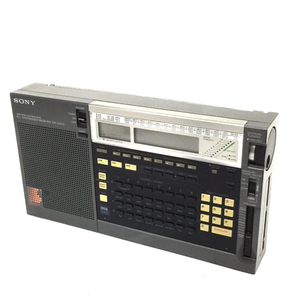 ソニー ICF-2001D Air FM LW MW SW PLL SYNTHESIZED Receiver シンセサイザーレシーバー SONY ジャンク C081350