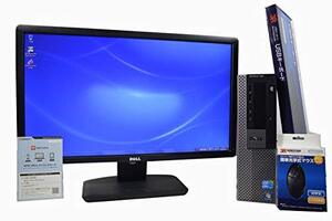 デスクトップパソコン 【OFFICE搭載】 【23インチ FullHD (1920×1080) 液晶モニターセット】 DELL OptiPlex 980 スモ(中古品)　(shin