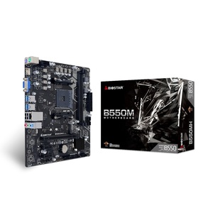 未使用品 BIOSTAR B550MH SocketAM4 B550 MicroATX Ryzen