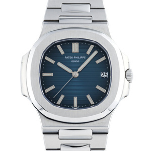 パテック・フィリップ PATEK PHILIPPE ノーチラス 5711/1A-010 ブラック・ブルー文字盤 中古 腕時計 メンズ