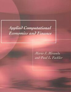 [A12108684]Applied Computational Economics and Finance (The MIT Press)