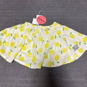 新品JENNI babyインパン付きフレアスカート 90レモン柄4290円　女の子 スカート メゾピアノ ベビー服　子供服