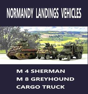 1/144　完成品 NORMANDY LANDINGS VEHICLES