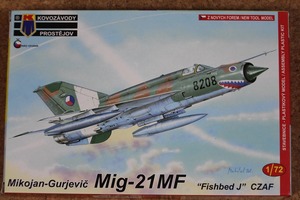 送料無料！KPモデル 1/72　ミグ Mig-21MF　フィッシュベッドJ　 # KPM0084