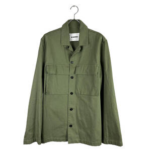 JILSANDER(ジルサンダー) military shirt jacket (khaki)