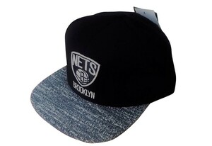 cap-55 Mitchell＆Ness ミッチェルアンドネス ADJUSTABLE FIT NBA Brooklyn Nets CAP CAP キャップ 帽子 ベースボールキャップ ブラック