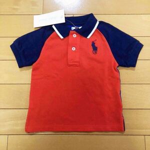 新品★Ralph Lauren／ラルフローレン★半袖ポロシャツ 80 前後切替