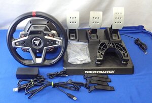 ◎ THRUSTMASTER　スラストマスター　T248 PS ハンドル / T3PM ペダル　レーシングコントローラー　 動作未確認