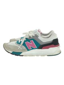 NEW BALANCE◆CM997//グレー/23.5cm/GRY