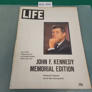 H01-056 LIFE JOHN F. KENNEDY MEMORIAL EDITION テープ補正あり