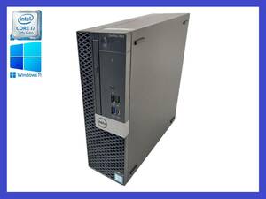 ★第7世代 i7 搭載 Dell Optiplex 7050 Core i7-7700 3.6GHz/ メモリ16GB/ SSD 1TB/ Windows 11 Pro！30日間返品保証